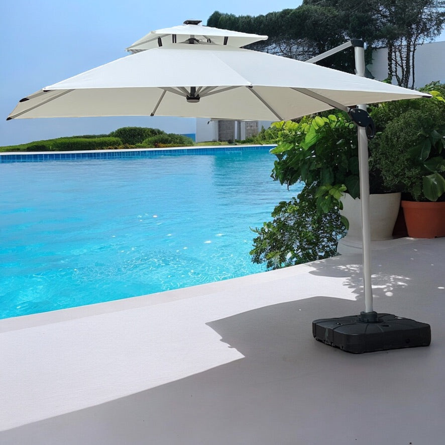 Ember 3mx3m LED Iluminated Parasol