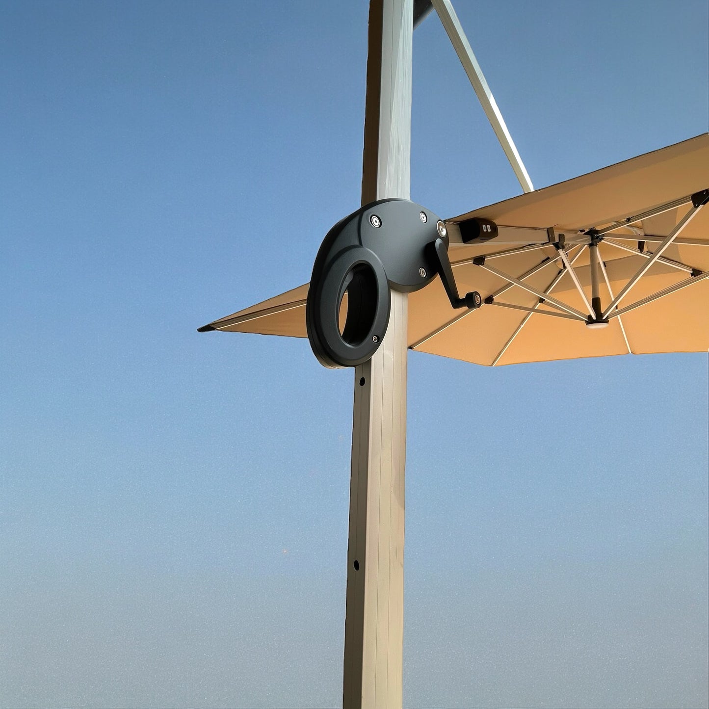 Ember 3mx3m LED Iluminated Parasol