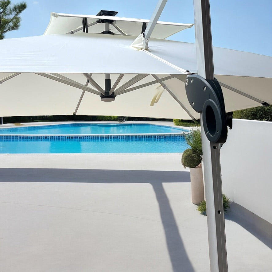 Ember 3mx3m LED Iluminated Parasol