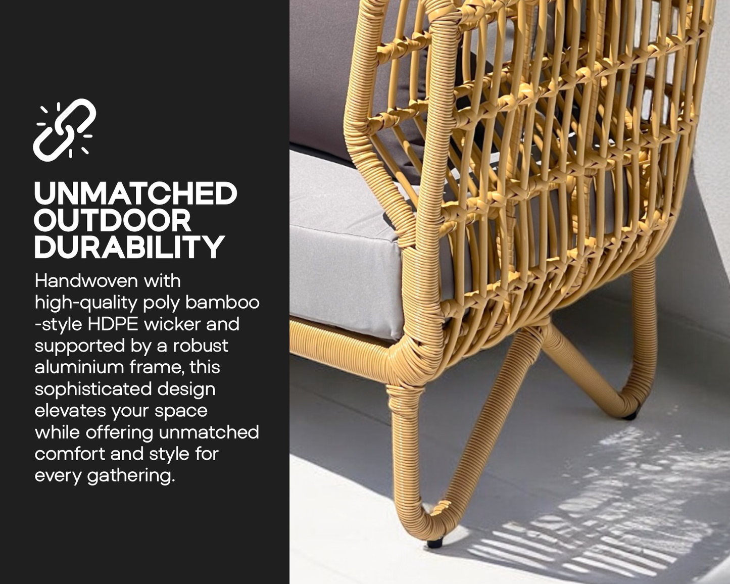 Sofia patio lounge set