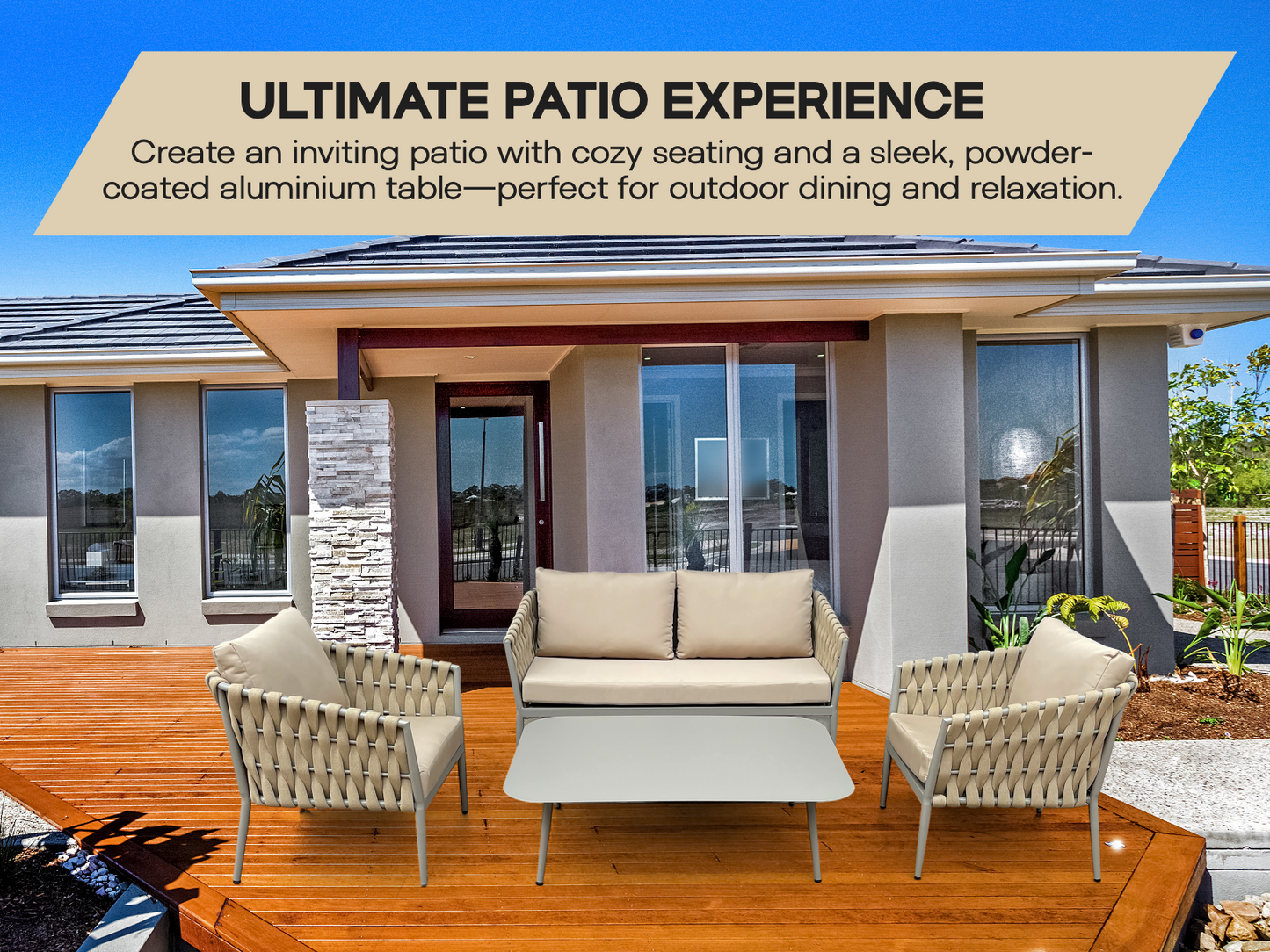 Girona patio set