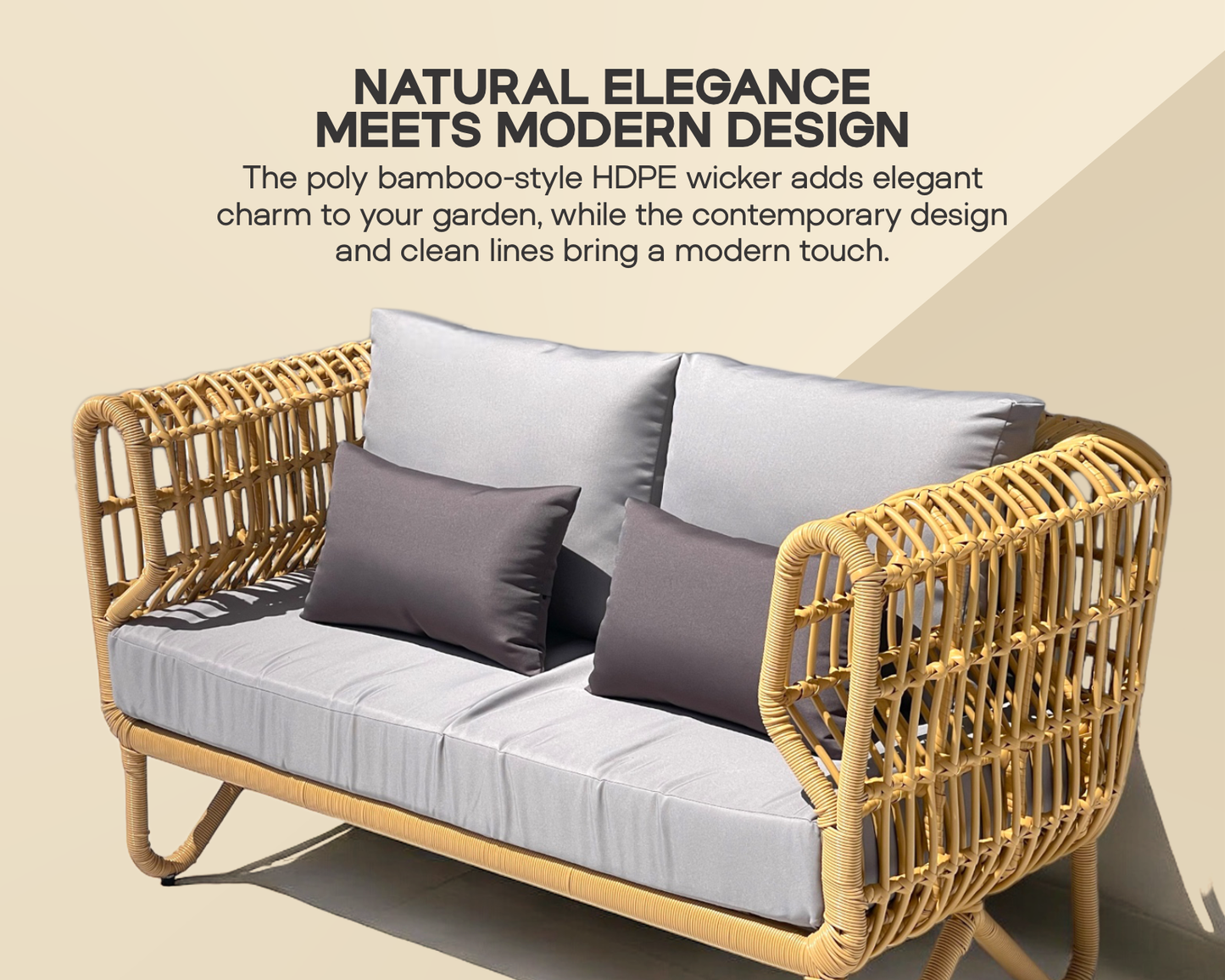 Sofia patio lounge set